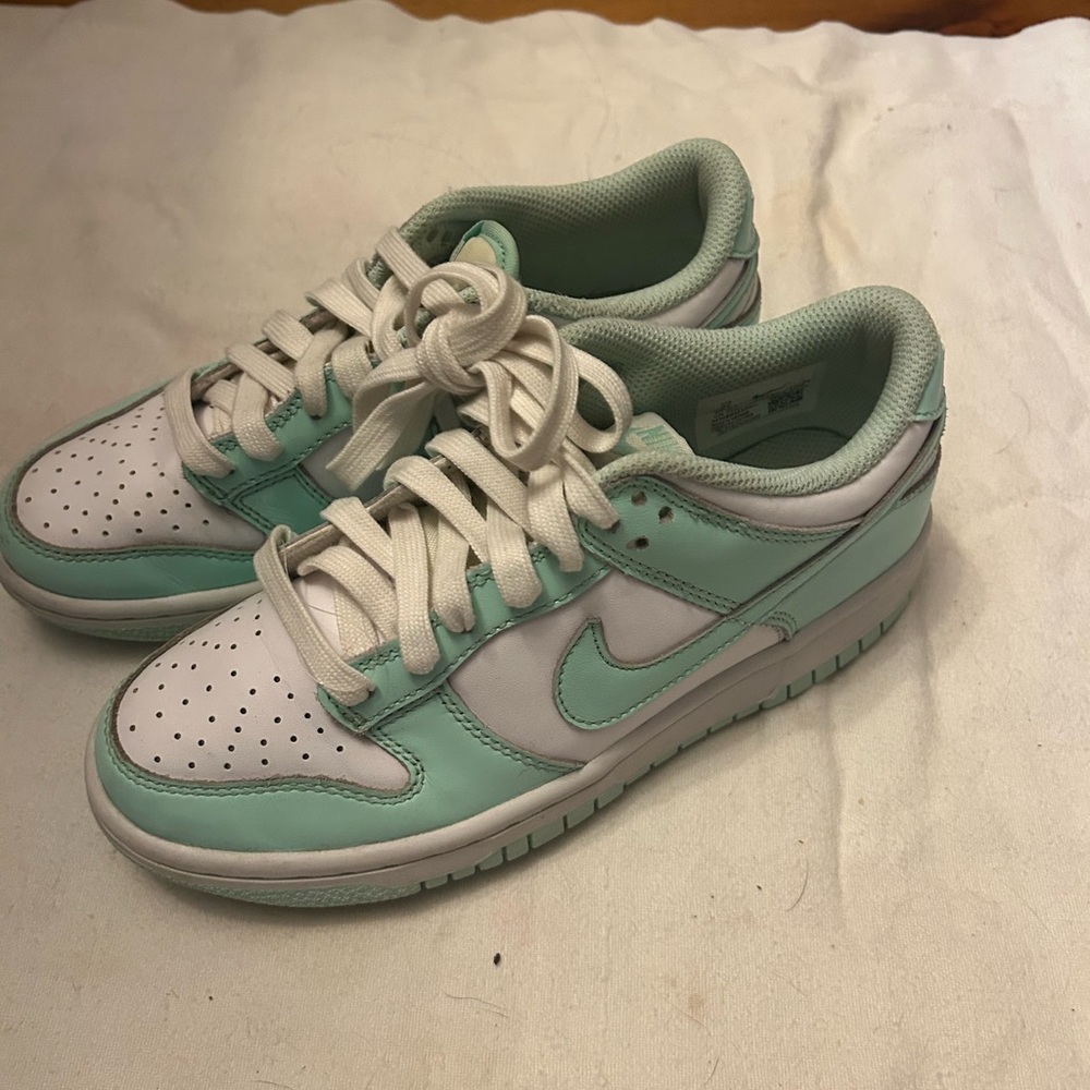 Nike Kids Sneakers in Mint and White 4.5 y dunk
